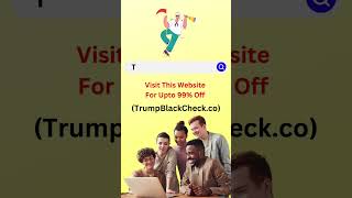 Trump Black Check On Demand TrumpBlackCheck TRBCheck trumpblackcheckreview trump2024 patriots