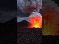 Lava Erupts From Beneath The Ground 