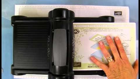 Tips For Framelits & Thinlits Dies