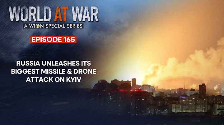 Russia-Ukraine War: Russia Unleashes Its Biggest Drone & Missile Attack On Kyiv | World At War