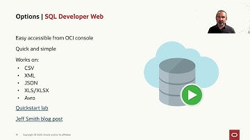 Loading data into Autonomous Data Warehouse using SQL Developer Web