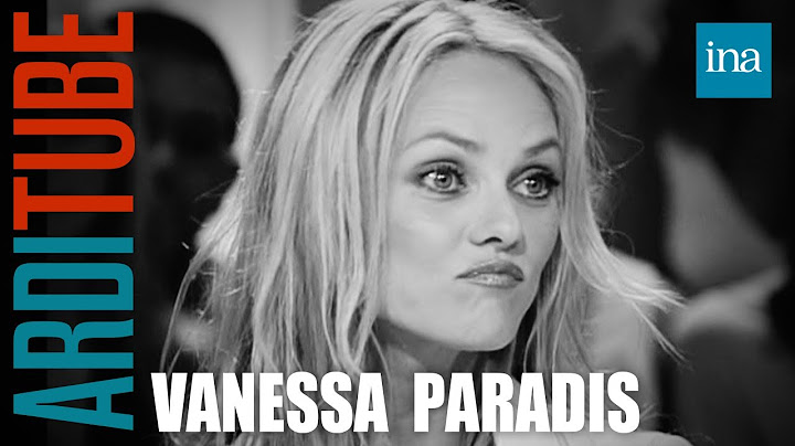 Vanessa Paradis "My Simple Life with Johnny Depp" at Thierry Ardisson | INA Arditube
