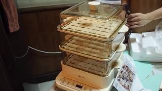 Simplus Electric Food Steamer Multifunction Smart Timer 2 In 1 Hot Pot Steamer Unboxing
