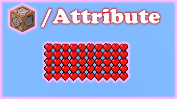 /attribute Command Tutorial [Minecraft 1.16+]