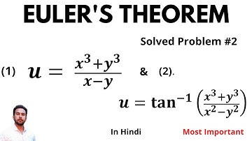 Partial Differentiation II Euler