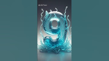 Satisfying 9 to 0 Gelly Countdown | Must Watch! #countdown #timer #shorts