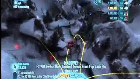 New SSX demo Gold Run Score- 12mil +