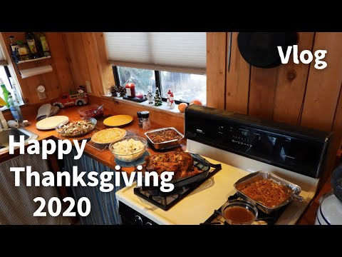 【田舎暮らしvlog】アメリカ感謝祭２０２０/サンクスギビング料理/ホリデーシーズン到来/Thanksgiving 2020/Gluten free/Thanksgiving dinner/Vlog