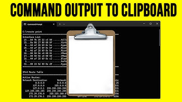 Use the Clip Pipe with a Command or PowerShell Prompt to Copy the Command Output to the Clipboard
