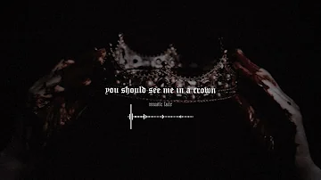 billie eilish - you should see me in a crown (slowed + reverb)