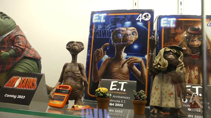 SDCC 2022 - Neca booth E.T. the Extra-Terrestrial