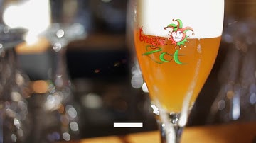 A beer pipeline below the medieval streets of Bruges, Flanders