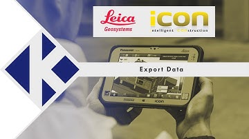 Leica iCON | Export Data