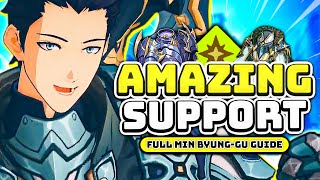 BROKEN BUFFS! BEST MIN BYUNG-GU BUILD AND GUIDE! - Solo Leveling: Arise