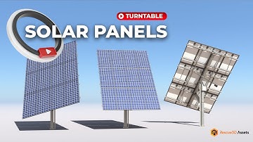 Solar Panels - Low-poly PBR 3D model by Rescue3D Assets