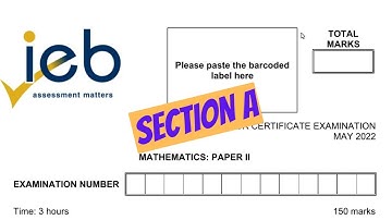 Matric Revision paper 2 Section A - Statistics | Analytical Geo | Trigonometry | Euclidean Geometry