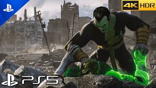 BLACK ADAM KILL GREEN LANTERN 4K 2024 GAMEPLAY CINEMATIC JUSTICE LEAGUE WITH SUPER HEROES MIX SCENE