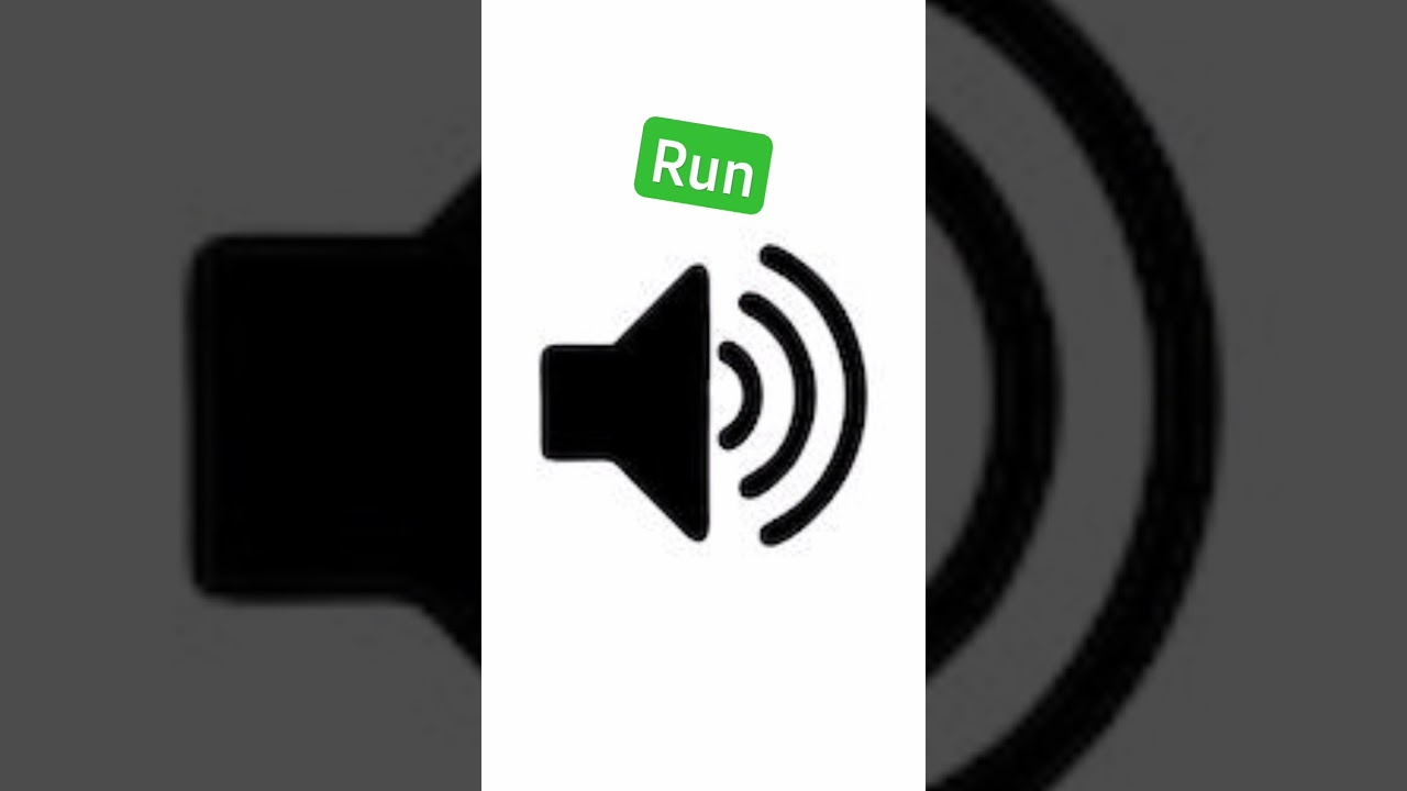 run meme sound effect #sound #viral #memes