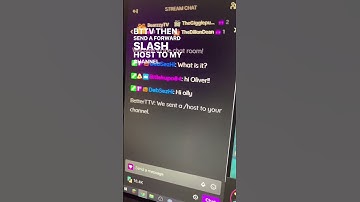 how to host streams with a click of a button using BTTV #shorts #bttv #twitchtips