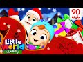 جاء بابا نويل لزيارة جاد الصغير | عيد ميلاد مجيد | أغاني تعليمية للأطفال | Little World Arabic