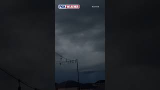 Watch: Lightning Streaks Across Texas Sky During Severe Thunderstorm