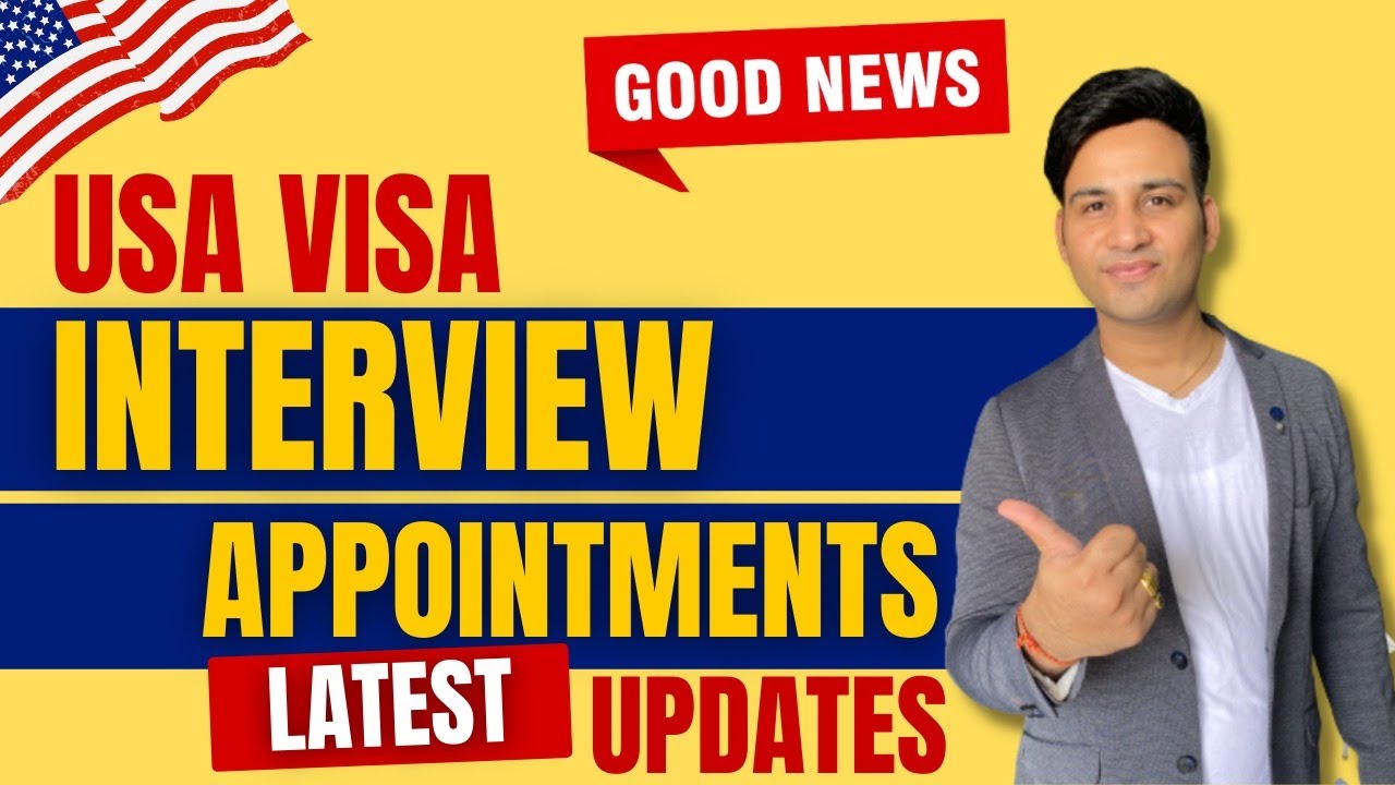 USA Study Visa Latest Updates | USA Embassy Interview Appointment Update