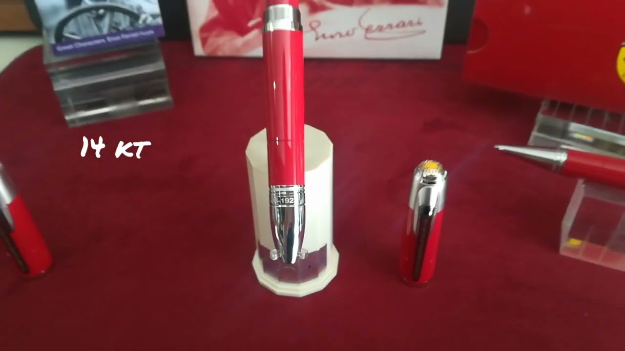 Montblanc Roller Great Characters Enzo Ferrari Special Edition » Vendita  Online » Lazzaroni Penne
