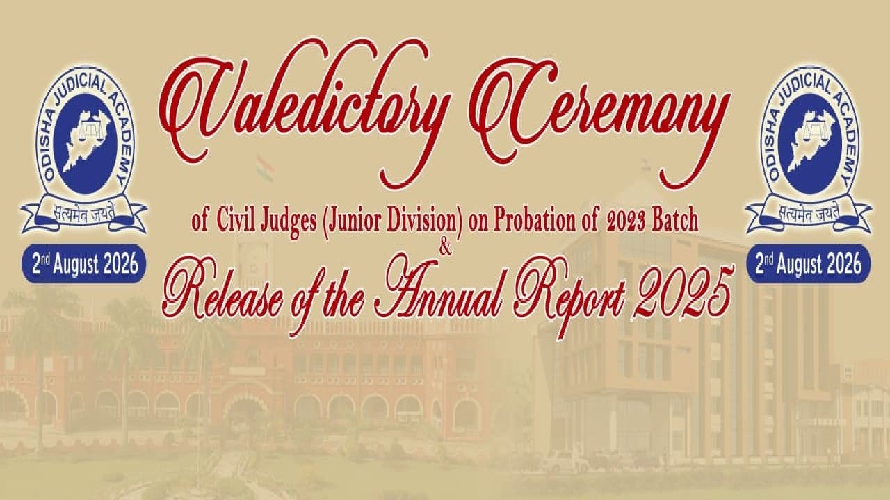 Valedictory Ceremony of Civil Judges (Jr. Division) 2023 Batch & Release of the Annual Report,  2025