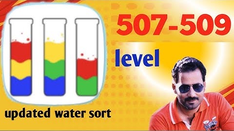 Water sort color level 507/509
