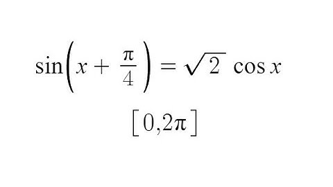 Grade 12 Advanced Functions - Solving Trig Equation (ch 7.5)