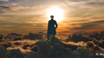 Art Vibes | Wanderer above the sea of fog - Caspar David Friedrich