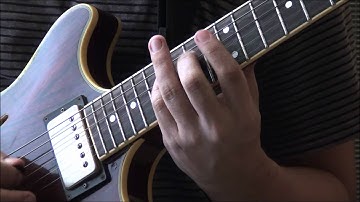 E Ionian #5 Scale (3 notes per string) guitar