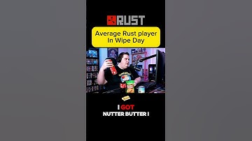 AVERAGE RUST PLAYER IN WIPE DAY #rust #rustconsole #gaming