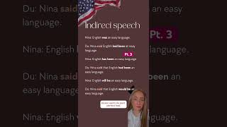 🇺🇸Indirekte Rede- Aussagen anderer korrekt wiedergeben💡 #indirectspeech #english #englischlernen