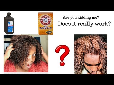 Hydrogen Peroxide And Baking Soda To Lighten Hair?