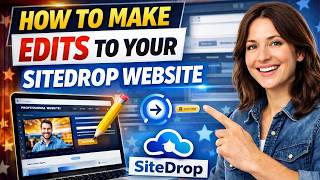 How To Make Edits To A Sitedrop AI Website