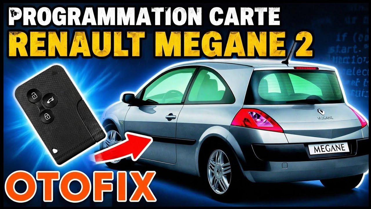 Programmation 2 nouvelles cartes Renault Megane 2 Valise Diagnostic