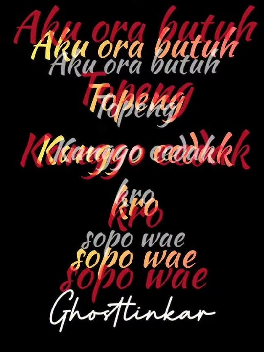 Story WA Syiir Tanpo Waton