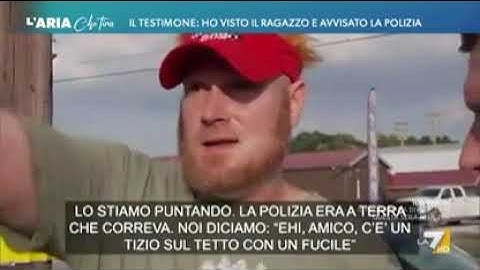 Trump, il testimone che aveva segnalato l'attentatore: "Lo abbiamo indicato per due o tre ...