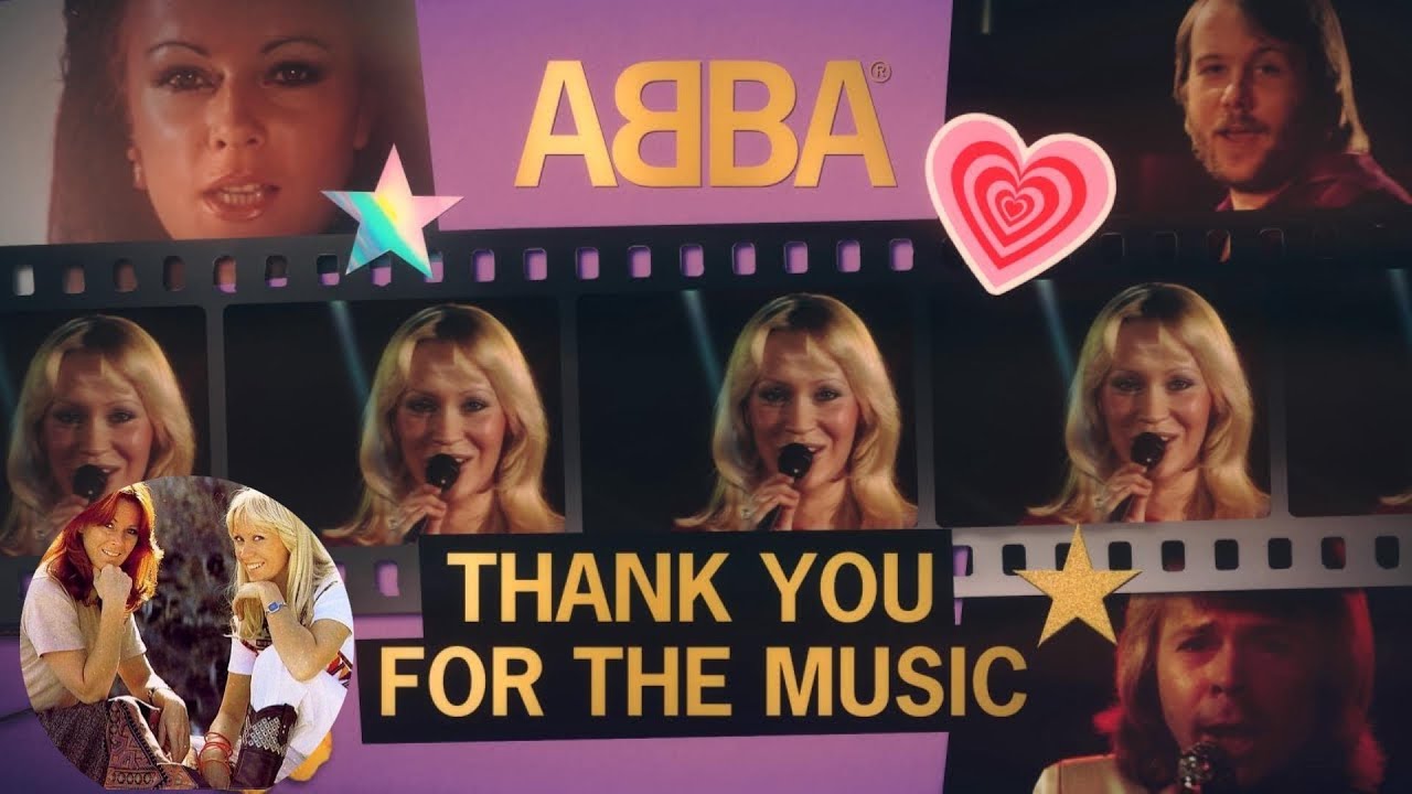 ABBA - Thank You For The Music (Official Lyric Video) - YouTube