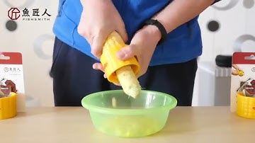 Dụng Cụ Tách Hạt Bắp Tiện Lợi Bằng Thép Không Gỉ