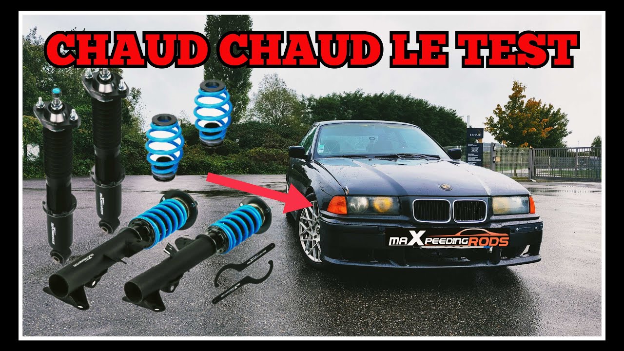 MONTAGE ET TEST AUX LIMITES des nouveaux combinés filetés @MaXpeedingRods !!