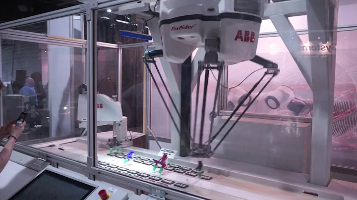 ABB delta robot sorting