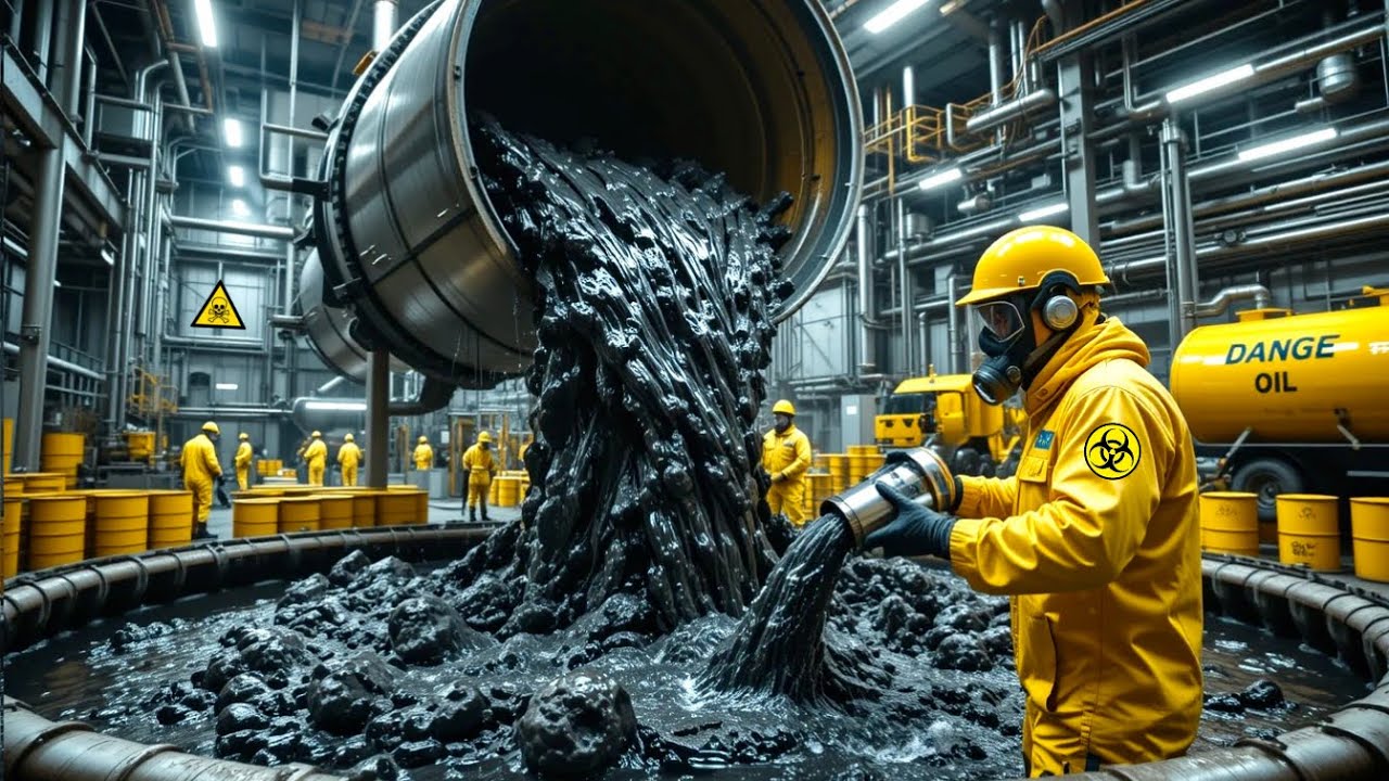 How PLASTIC is MADE 🧪 | INDUSTRIAL PROCESS 🏭