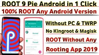 Root 9 0 Pie Android In Just 1 Click Even Bootloader Locked 2019 Root Any Android Version Youtube