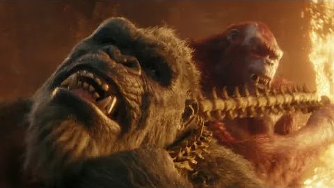 Kong vs Skar king In skar kings lair Godzilla x kong the new empire 4k HD 2024