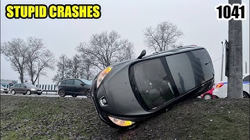 Stupid crashes 1042 December 2025 car crash compilation