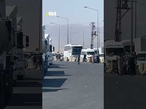 نۆرەگرتن و قەرەباڵغیەکی زۆر لە دەروازەی خابوری تورکیا بۆ هەرێم دروستبووە