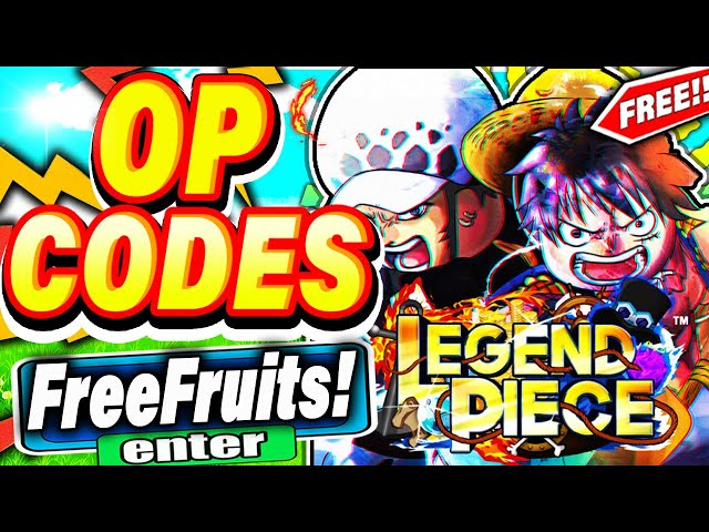 ALL NEW *FREE FRUIT* UPDATE CODES in LEGEND PIECE CODES! (Roblox Legend  Piece Codes) ROBLOX 