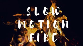4K Slow Motion Fire Jam | Sony a6500